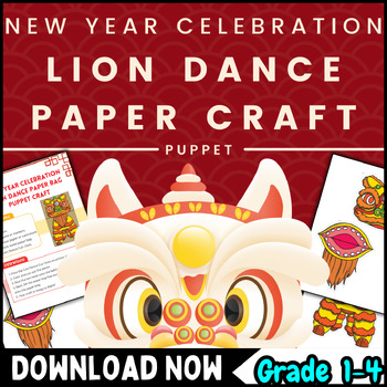 Preview of Chinese New Year - New Year Celebration Lion Dance - Chinese New Year Craft