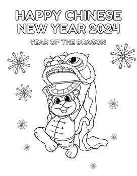 Preview of Chinese New Year Package (NO PREP) - Year of the Dragon 2024