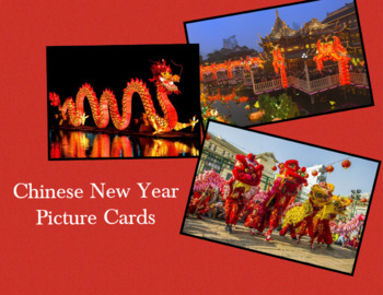 Preview of Chinese New Year Picture Cards • Montessori • Flash Cards • Digital Montessori