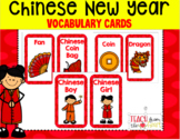 Chinese New Year Picture Vocabulary Cards FREEBIE
