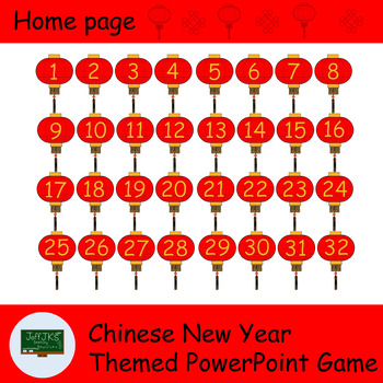 Preview of Chinese New Year PowerPoint Game