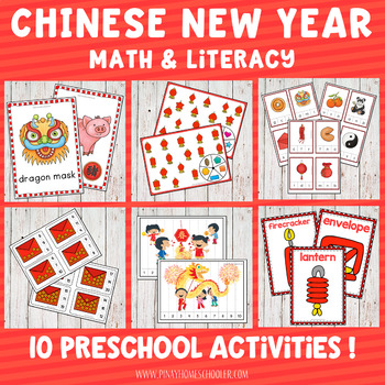 Chinese New Year Preschool Mini Unit Activities by Pinay Homeschooler Shop