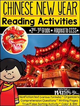 Preview of Chinese New Year Reading Activities {Non-Fiction Unit}