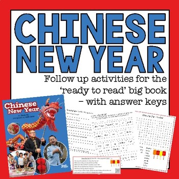 Chinese New Year - Reading Comprehension - Follow Up Activities - Big ...