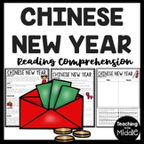 Chinese New Year Informational Text Reading Comprehension 