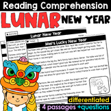 Chinese New Year Reading Passage, Lunar New Year 2024 Acti