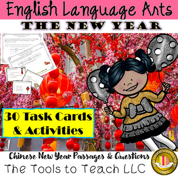 Preview of Chinese New Year Passages 30 Comprehension Questions and Activities No Prep