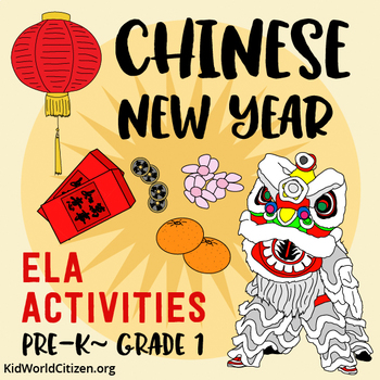 Preview of Chinese New Year ELA Activities ~ Holidays Around the World – CC aligned PreK-1