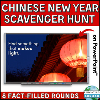 Preview of Chinese New Year Scavenger Hunt a Fun Way to Learn About the Lunar New Year