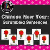 Chinese New Year Scrambled Sentences PLUS Recording Page