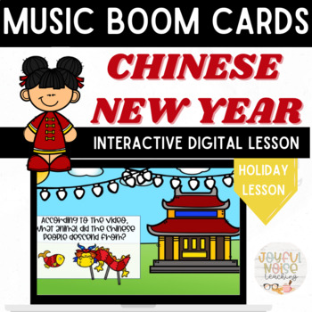 Preview of Chinese New Year: Diversity and Social Studies Lesson Boom Digital Task Cards