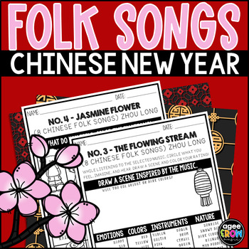 Preview of Chinese New Year | Social-Emotional Listening Activities Packet