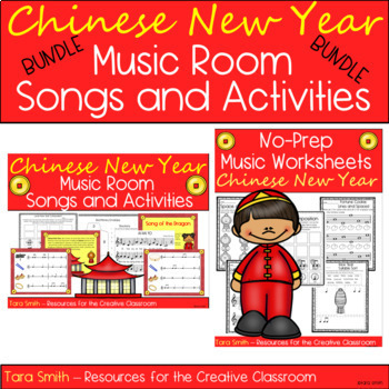 Preview of Chinese New Year Songs and Activities-BUNDLE