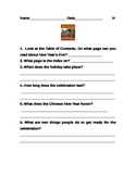 Chinese New Year--Text Evidence
