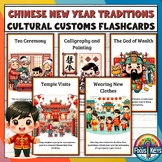 Chinese New Year Traditions: Cultural Customs Flashcards, 