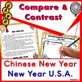 Chinese Lunar New Year U.S.A. Compare Contrast Informative