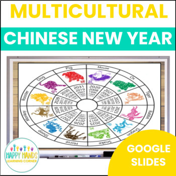 Preview of Chinese New Year a Multicultural Activity for Google Slides