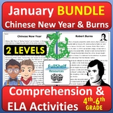 Chinese New Year and Burns Night January Reading Comprehen