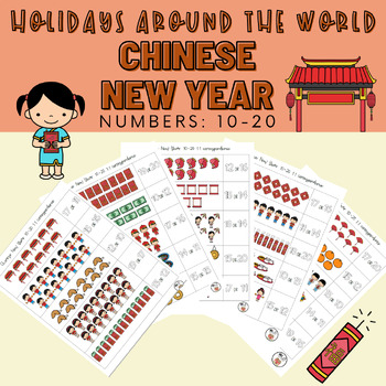 Chinese New Year mini pack (counting 10-20) by Mrs Js Cozy Cottage