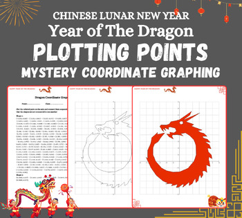Preview of Chinese New Year of the Dragon, Plotting Points Mystery Coordinate #TOAST23