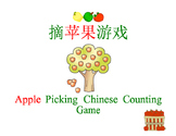 Chinese Numbers Apple Counting Game