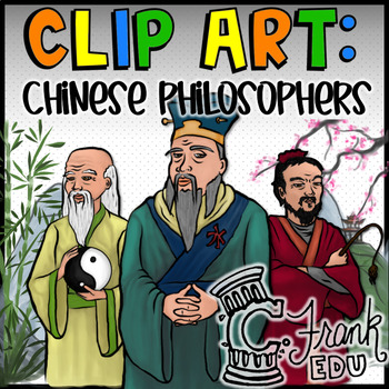 Preview of Chinese Philosophers Clip Art: Confucius, Laozi & Han Fei (20 total images)