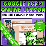 Chinese Philosophies (Distance Learning: 2 Google Forms Lessons!)