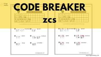 Preview of Chinese Pinyin (zcs) Code Breaker