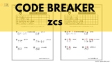 Chinese Pinyin (zcs) Code Breaker