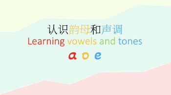 Preview of Chinese, Putonghua, vowels and tones, lessons