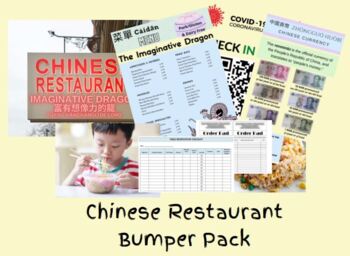 Preview of Chinese Restaurant Dramatic Play