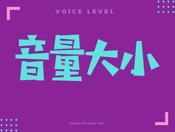 Preview of Chinese Voice Level Monitor Display