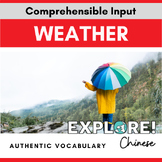 Chinese | Weather & Seasons Authentic Vocabulary lesson - 
