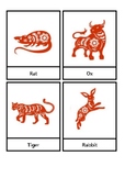 Chinese Zodiac Animals Printable, Montessori Materials Pri