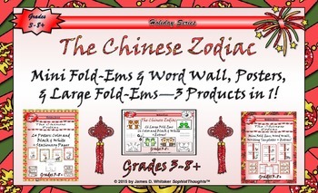 Preview of Chinese Zodiac & New Year Activity Bundle