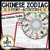 Chinese Zodiac Story, Craft Wheel & Writing Activities