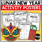Chinese and Lunar New Year Coloring Pages Directed Drawing