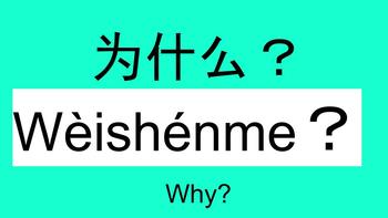Preview of Chinese question words Classroom poster