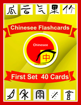 Preview of Chinesee Flashcard 1-40