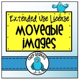 Chirp Graphics Extended Use License - Moveable Images