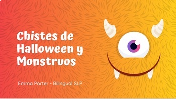 Preview of Chistes de Halloween en español  (SPANISH HALLOWEEN JOKES) 