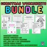 Christmas Worksheets Bundle