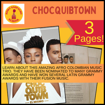 Preview of ChocQuibTown, an Afro Colombian Music Trio