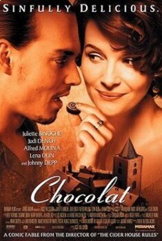Preview of Chocolat Movie Guide: Anticipation Guide, Plot Questions, Essay Questions/Review