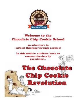 Preview of The Cookie Revolution - #3 in Chocolate Chip Cookie School Connects the Dots