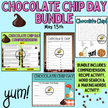 Preview of Chocolate Chip Day Bundle! (May 15)