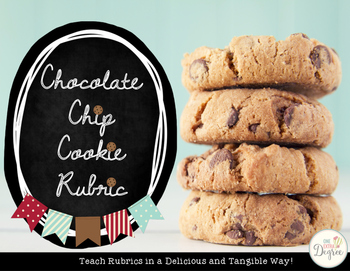 Preview of Chocolate Chip Rubrics: Making Rubrics Tangible & Delicious!