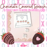Chocolate Covered Speech -  Valentine Articulation Craft!