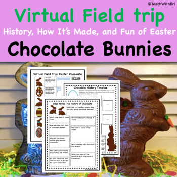 Preview of Chocolate Easter Bunny Factory Virtual Field Trip