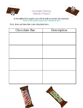 Preview of Chocolate Factory Statistics Project with Rubric